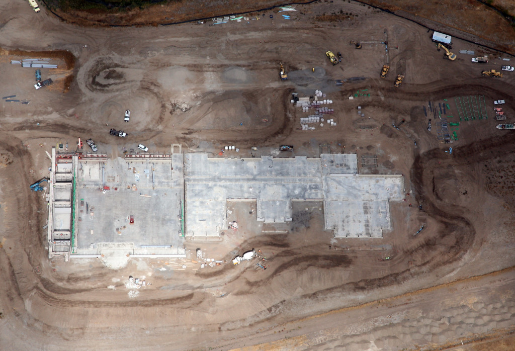 construction aerial progression