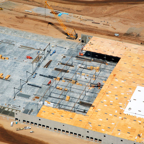 Construction Aerial Update Example