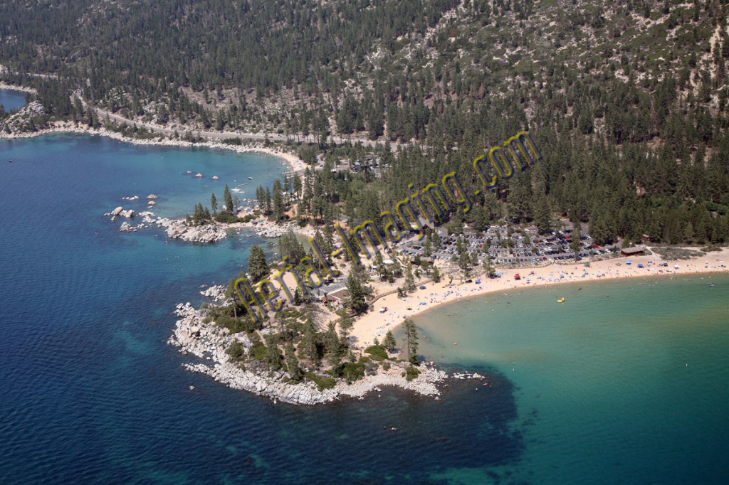 sand harbor incline aerial photography image