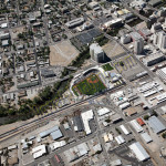 Reno Aces ballpark aerial photography image 2010