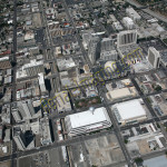 reno downtown building aerial photography image