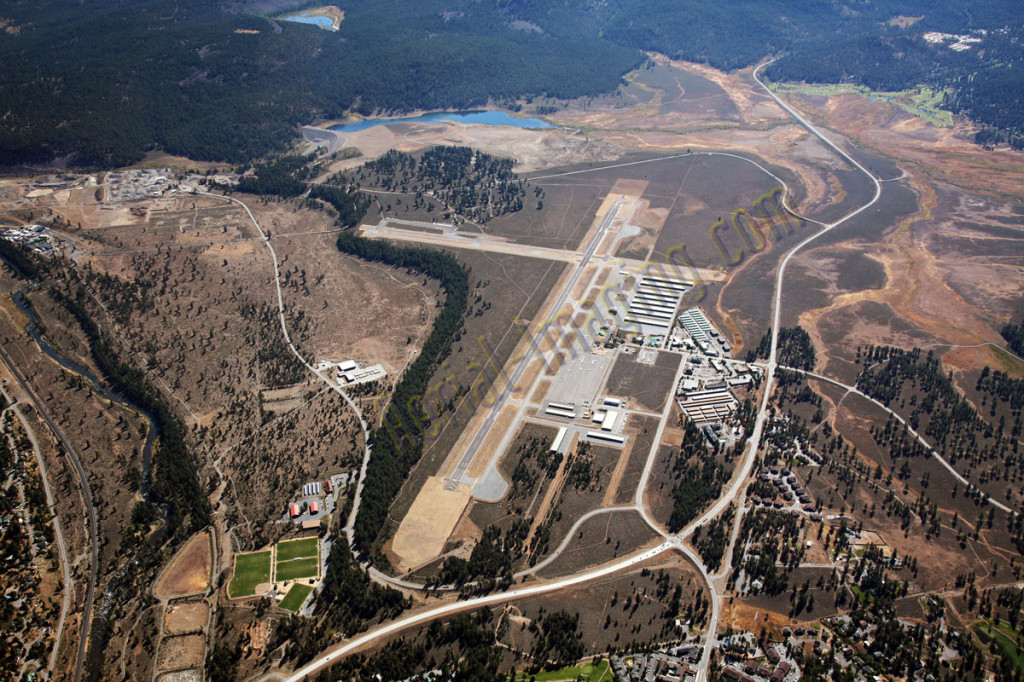 truckee airport aerial photography image