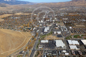 Downtown Aerial View Nevada Capital