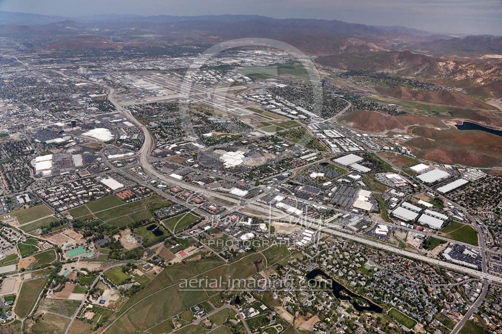 Reno, Nevada Aerial View 2017