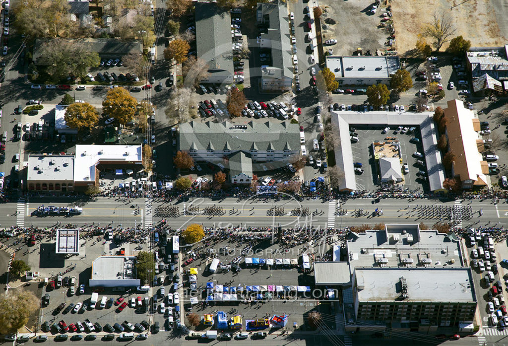 Carson City Aerial View Downtown Parade