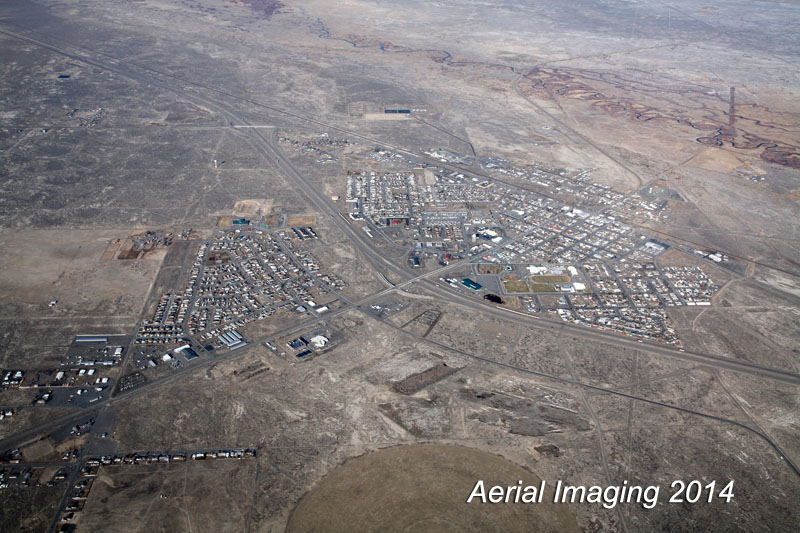 Aerial Photo Battle Mountain, Nevada