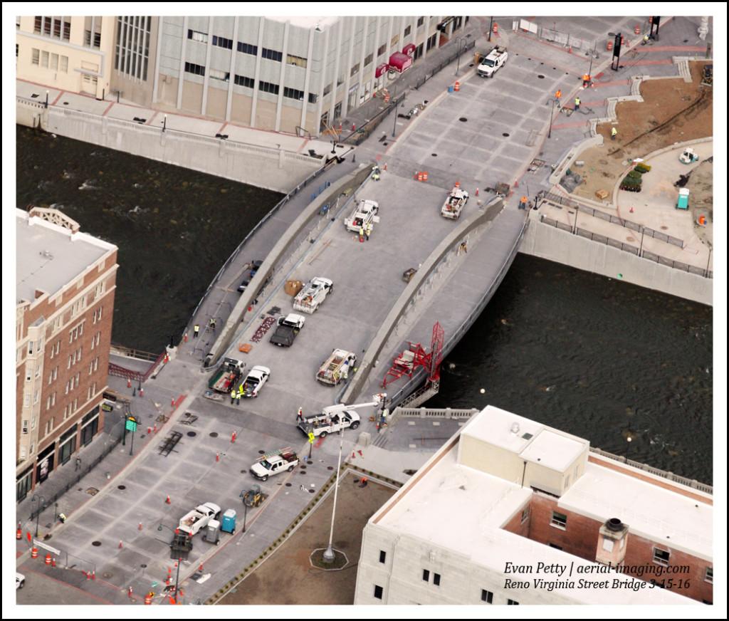 Virginia Street Bridge, Reno, Nevada Nearly Complete! - Drone Aerial ...