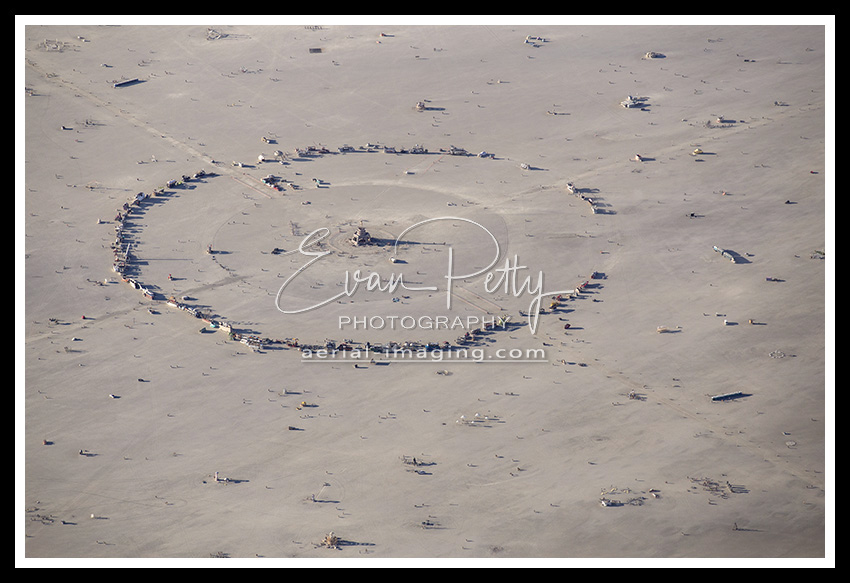 Burning Man Aerial Photography View 2019