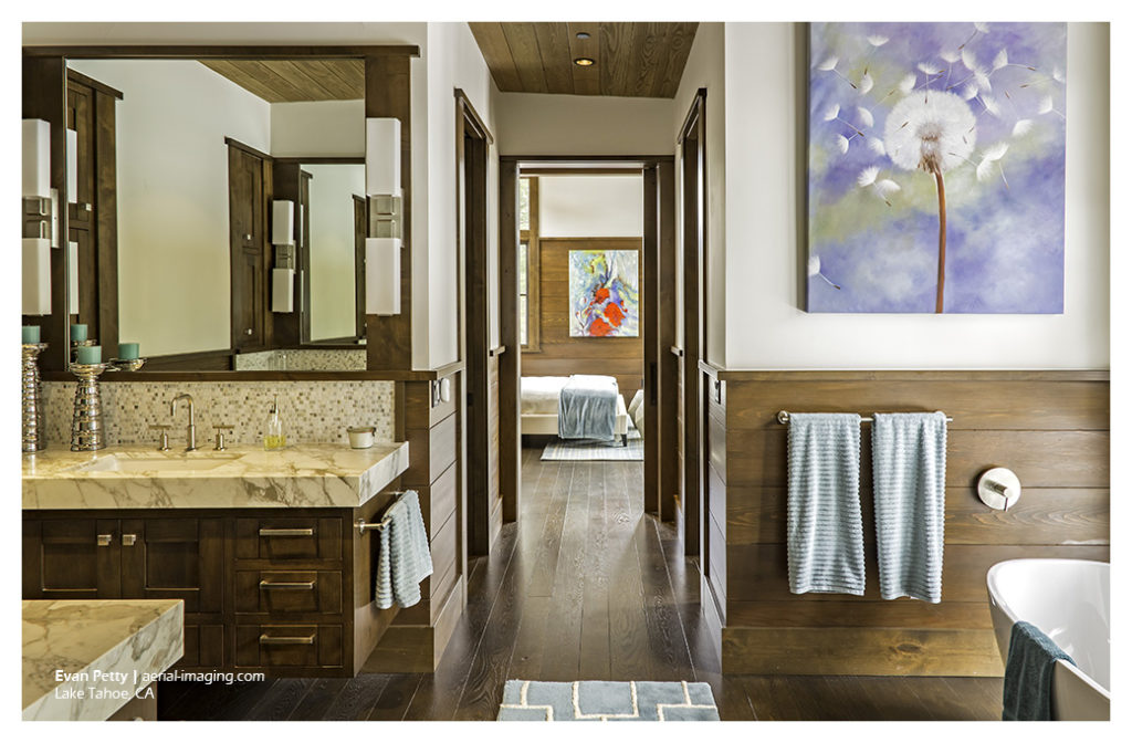Tahoe Home Bathroom Commercial Photography