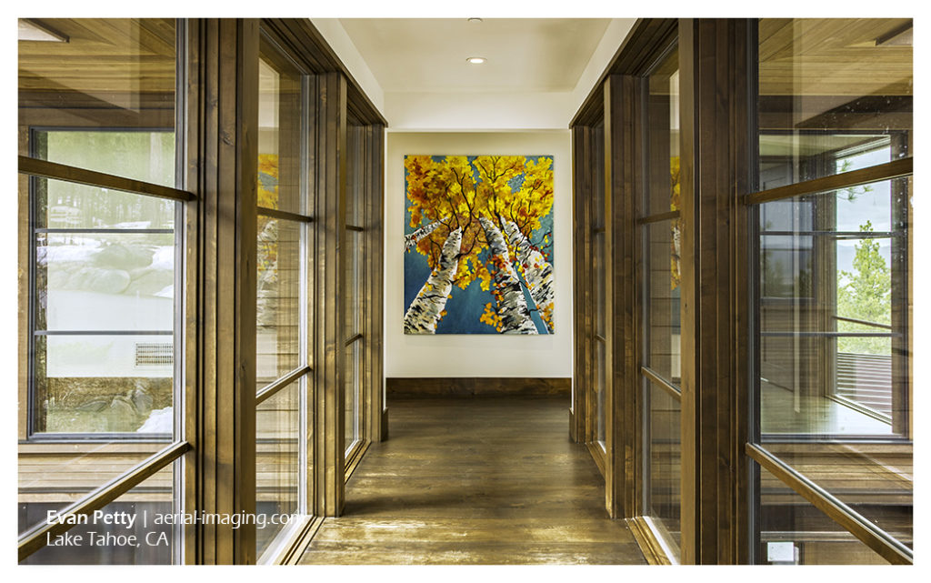 Tahoe Home Hallway Commercial Photography