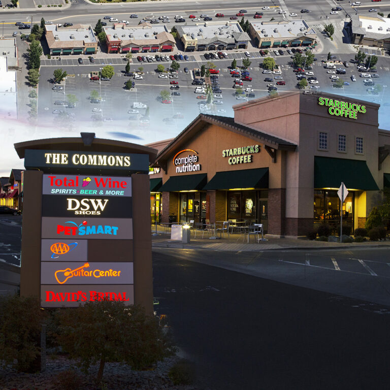 Retail Shopping Center Aerial Photography | Interior & Exterior