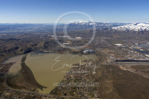 Reno Area Flooding Aerial View
