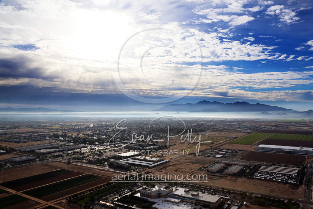 Aerial Photography View Phoenix Arizona