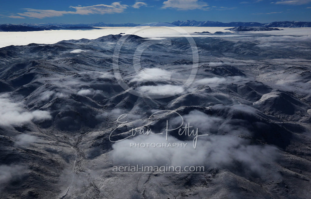 Aerial Photography of Clouds in Nevada