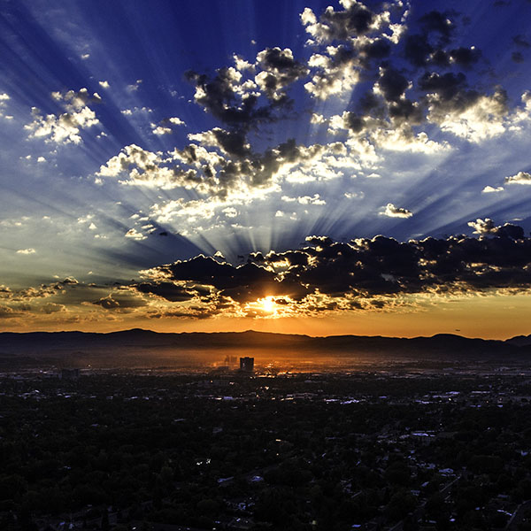 Colorful Sunrises of Across Nevada