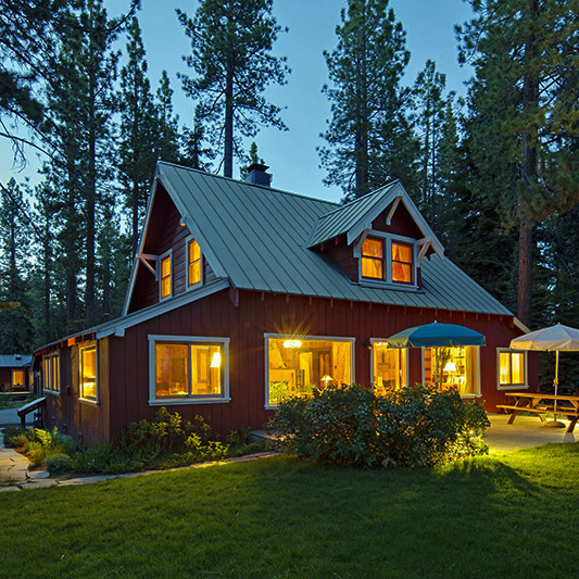 Stunning Beachfront Tahoe City House Video & Pictures