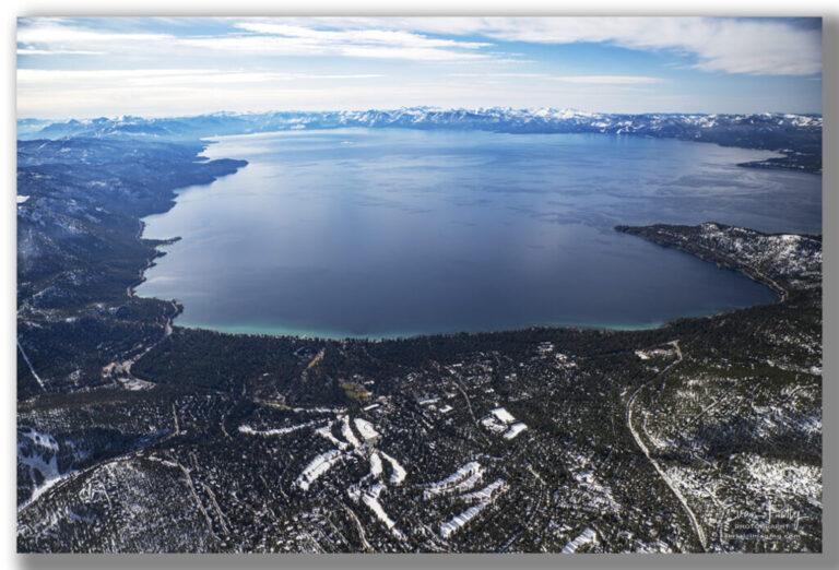 Aerial View of Incline Village @ Lake Tahoe