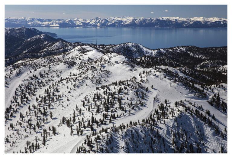 Mt Rose Aerial Views Showing Great Lake Tahoe View
