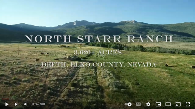 Drone video ranch Elko, NV custom video