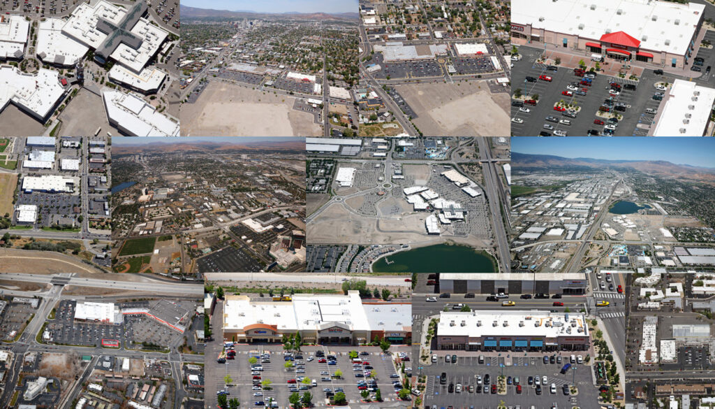 Shopping Center Aerial Photography