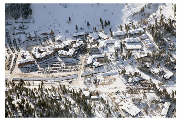 Squaw Valley Village aerial view
