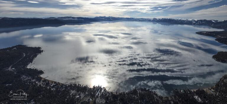 Cloud Reflections Over Lake Tahoe