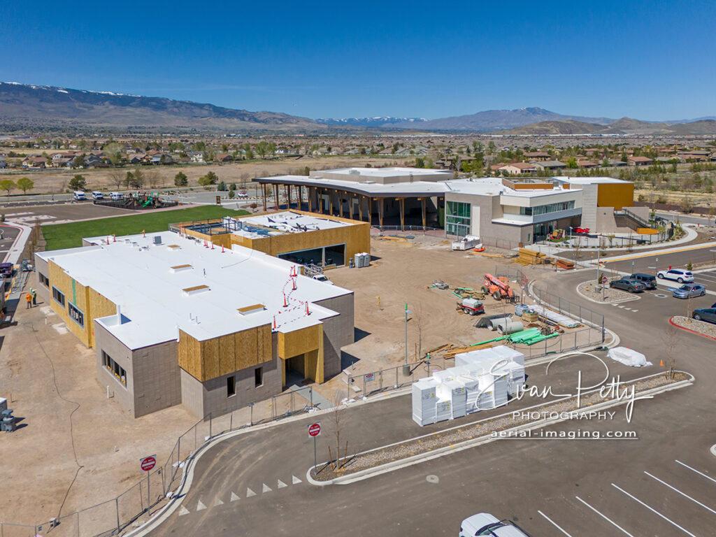 LifeChurch Reno Expansion 2025 Drone View