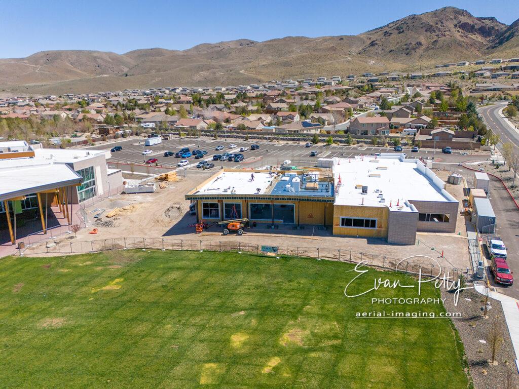 Construction of LifeChurch in Reno, NV 2025