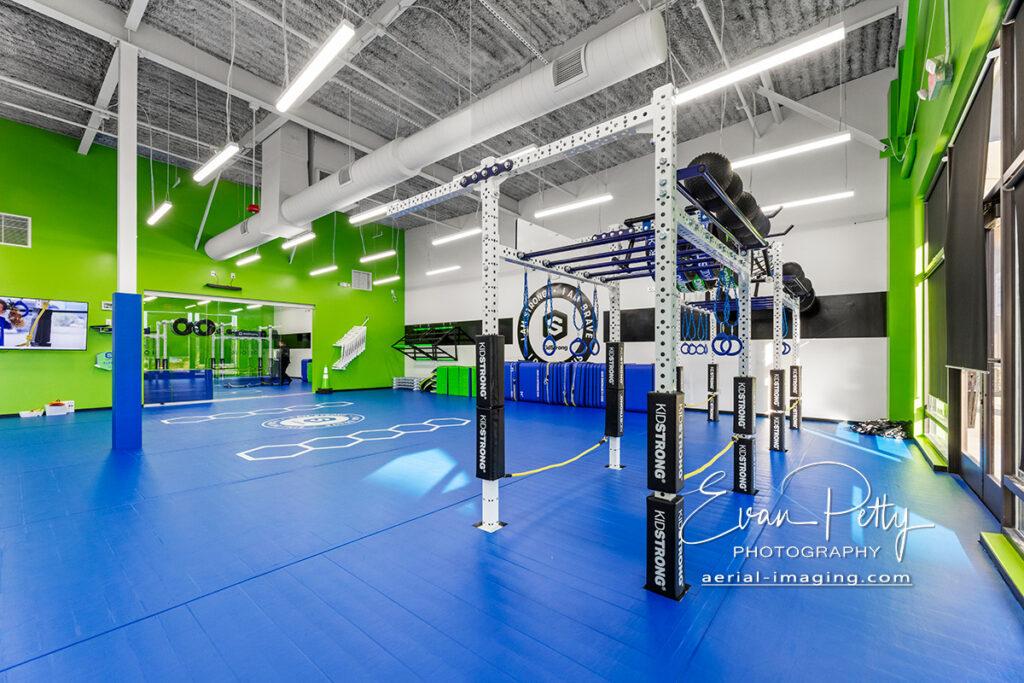 Gym KidStrong in Reno, NV construction tenant improvement