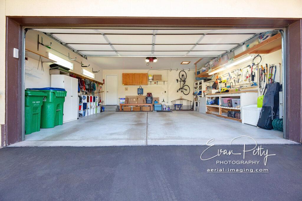 Real Estate Photographer Garage Space