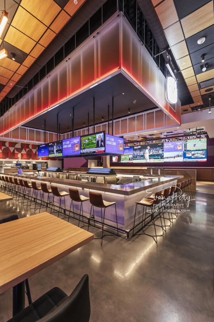 Interior Photography Dave & Busters Reno, NV