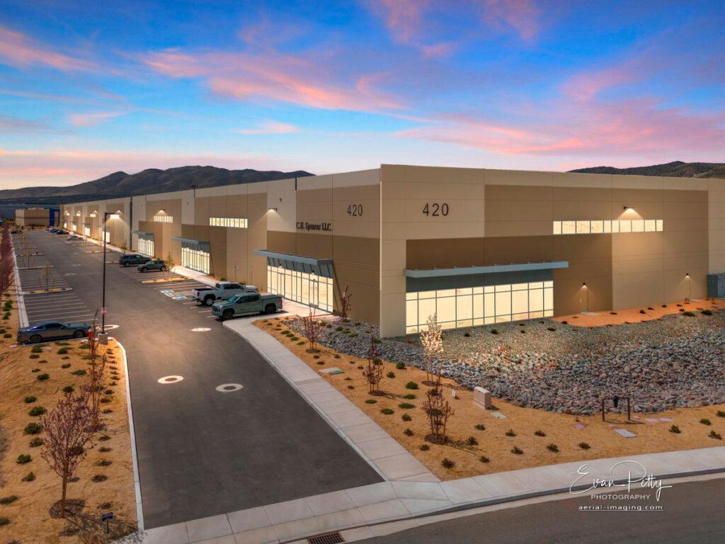 Dusk Drone commercial aerial photography