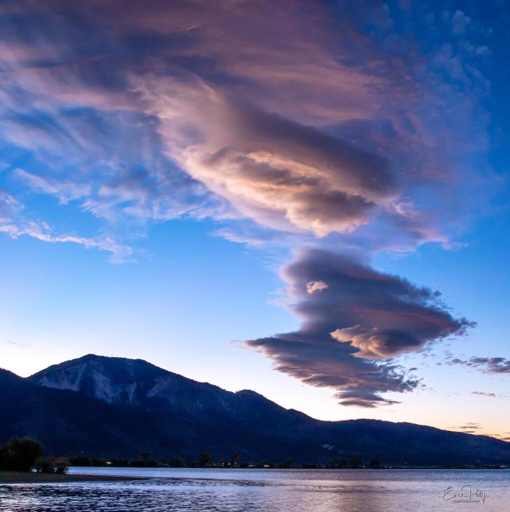 sunset in Northern Nevada Reno, NV