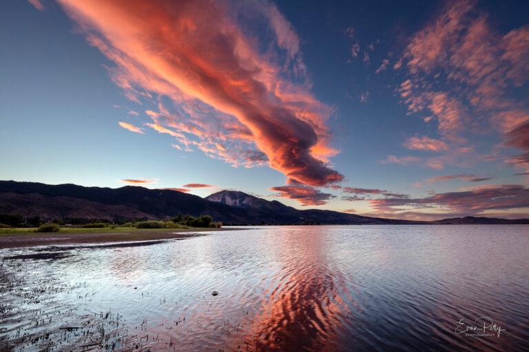 sunset in Northern Nevada Reno, NV