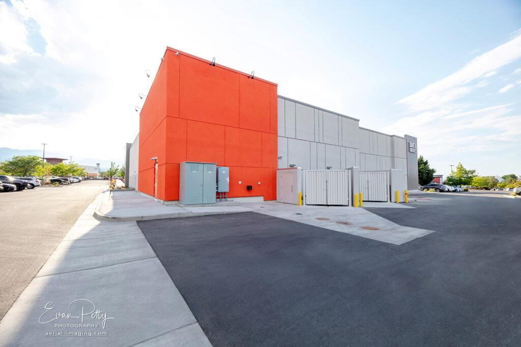 Exterior Construction finished photography Reno, NV Dave & Busters