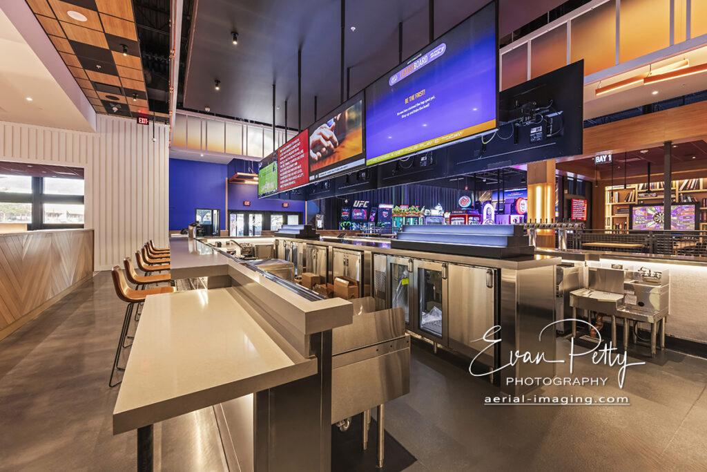 Interior Photography Dave & Busters Reno, NV