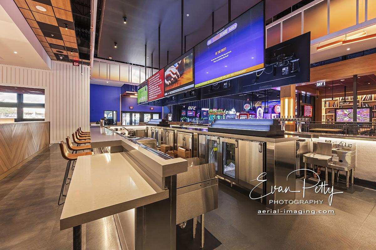 Interior Photography Dave & Busters Reno, NV