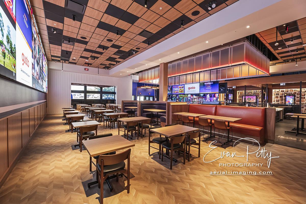 Interior Photoshoot Photography Dave & Busters Reno, NV