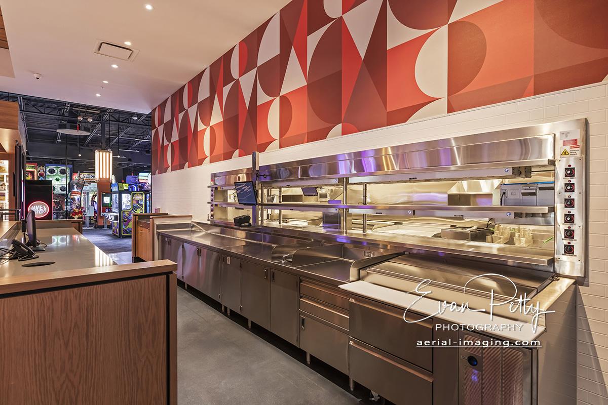 Interior Photoshoot Photography Dave & Busters Reno, NV