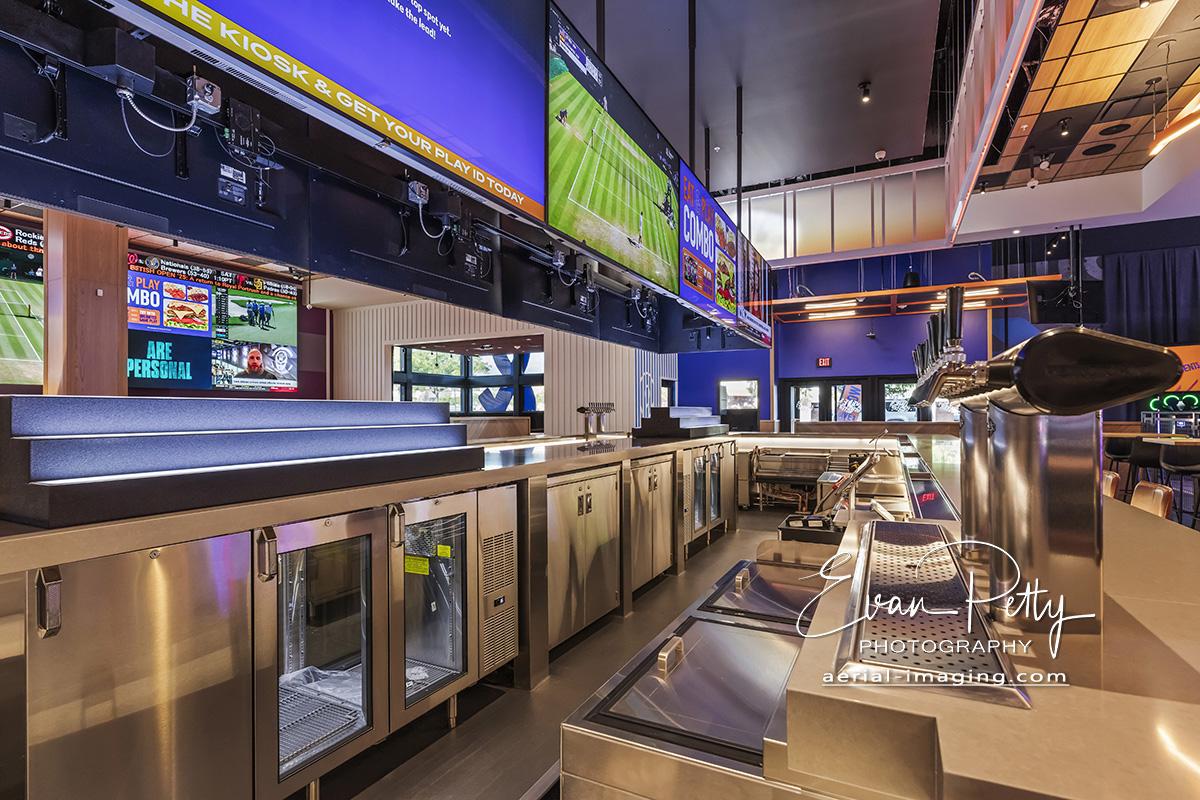 Interior Photoshoot Photography Dave & Busters Reno, NV