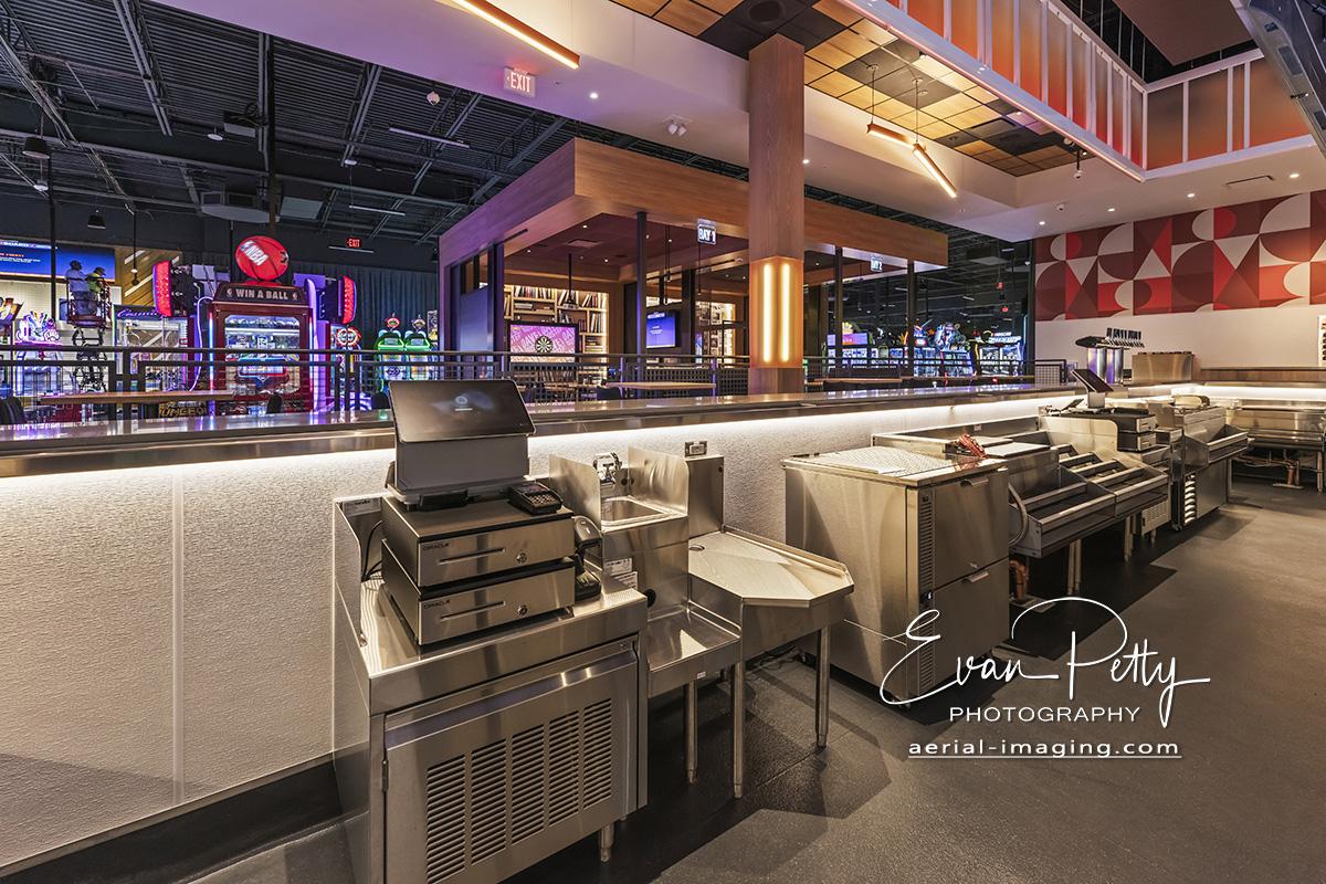 Interior Photoshoot Photography Dave & Busters Reno, NV