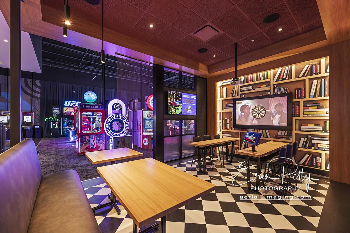 Interior Photoshoot Photography Dave & Busters Reno, NV