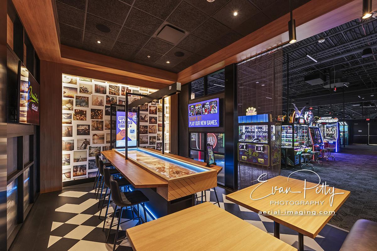Interior Photoshoot Photography Dave & Busters Reno, NV