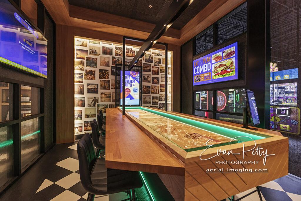 Interior Photoshoot Photography Dave & Busters Reno, NV