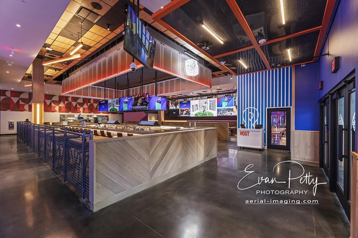 Interior Photoshoot Photography Dave & Busters Reno, NV