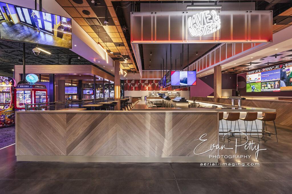 Interior Photoshoot Photography Dave & Busters Reno, NV