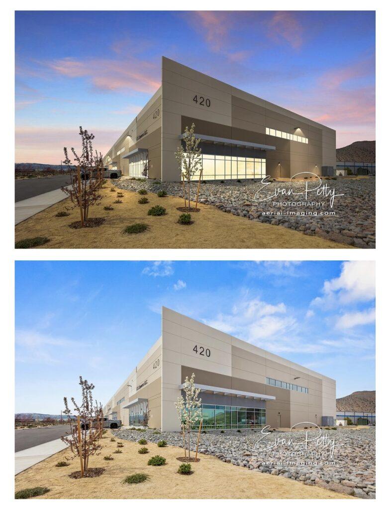 Hero shot exterior and dusk photography