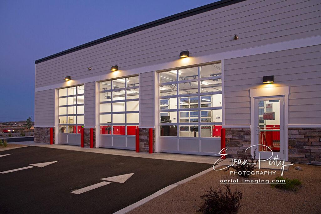 Valvoline Dusk Exterior Photoshoot in Reno, NV