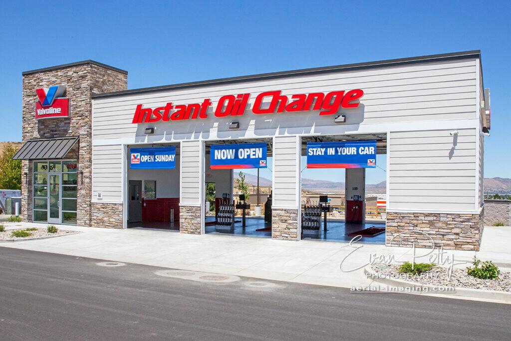 Valvoline Exterior Photoshoot in Reno, NV