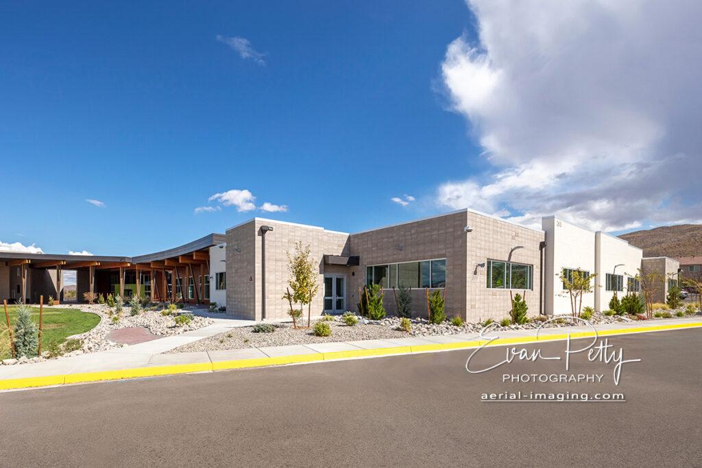 Exterior Photography of completed construction at Life Church Reno, NV